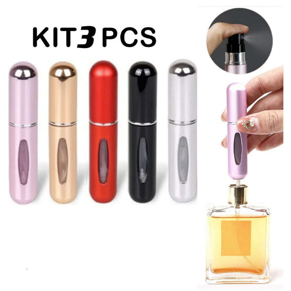 KIT 3/5/12pcs Portable Refillable Perfume Spray 5Ml