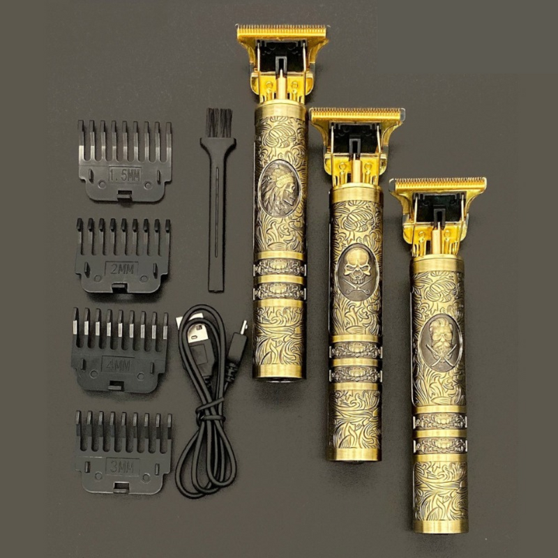 Aparador De Pelo Vintage T9  Preto 110v/220v
